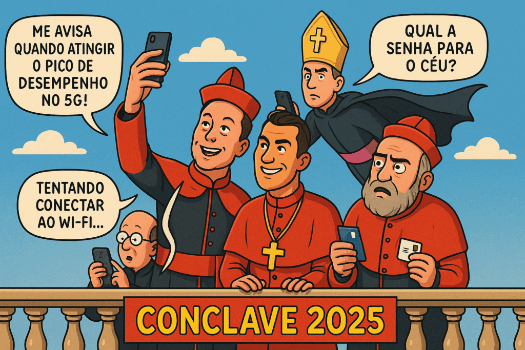 🎉 Os Melhores Memes do Conclave 2025🎉