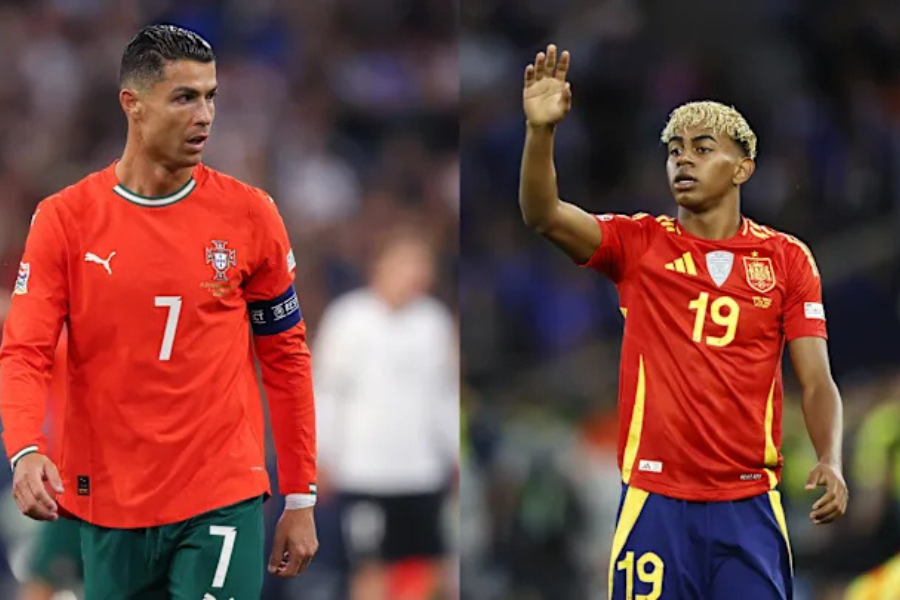Portugal e Espanha se enfrentam neste domingo (8) na final da Nations League, às 16h, na Allianz Arena. Saiba onde assistir, as escalações e os detalhes dessa rivalidade histórica!